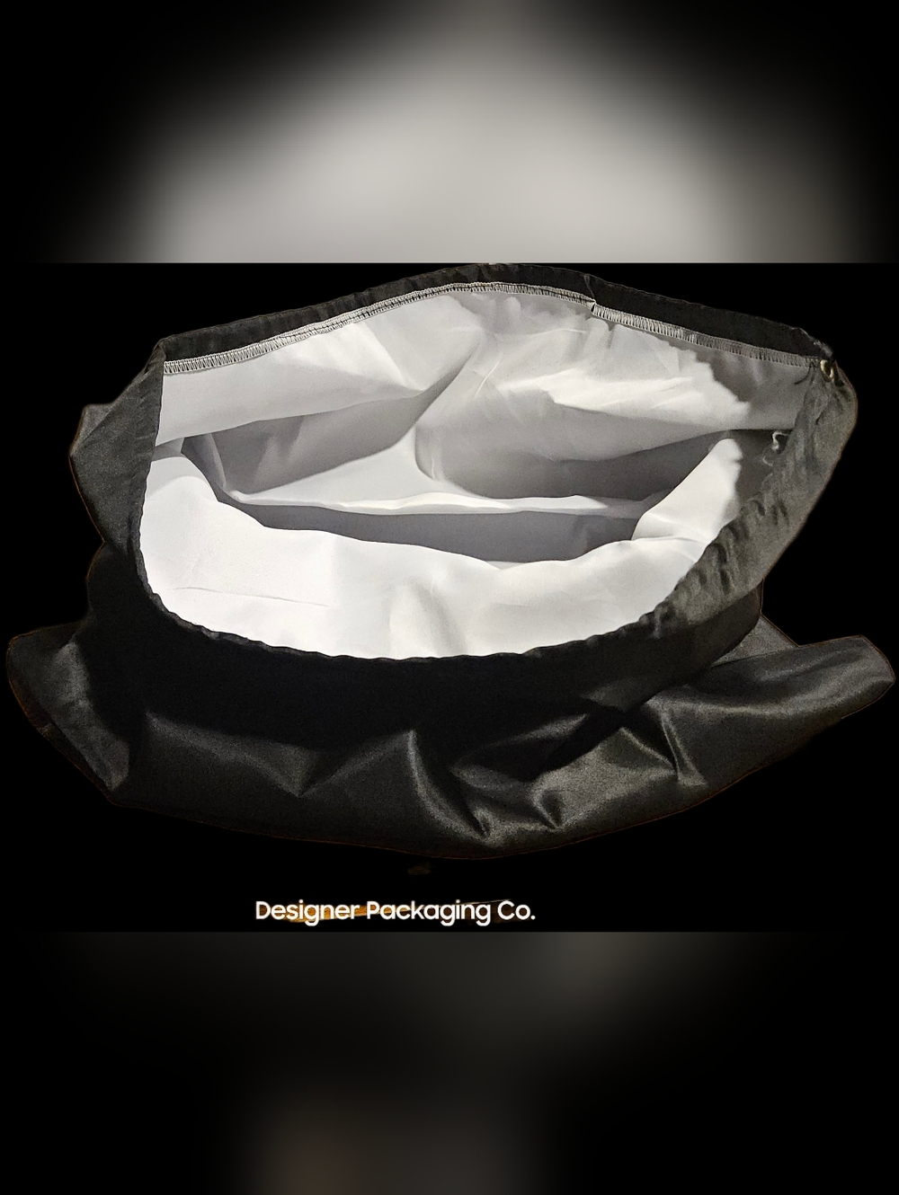 YSL XL Black Double Lined Dust Bag 19.5” Drawstring Tote Storage - Picture 5 of 9